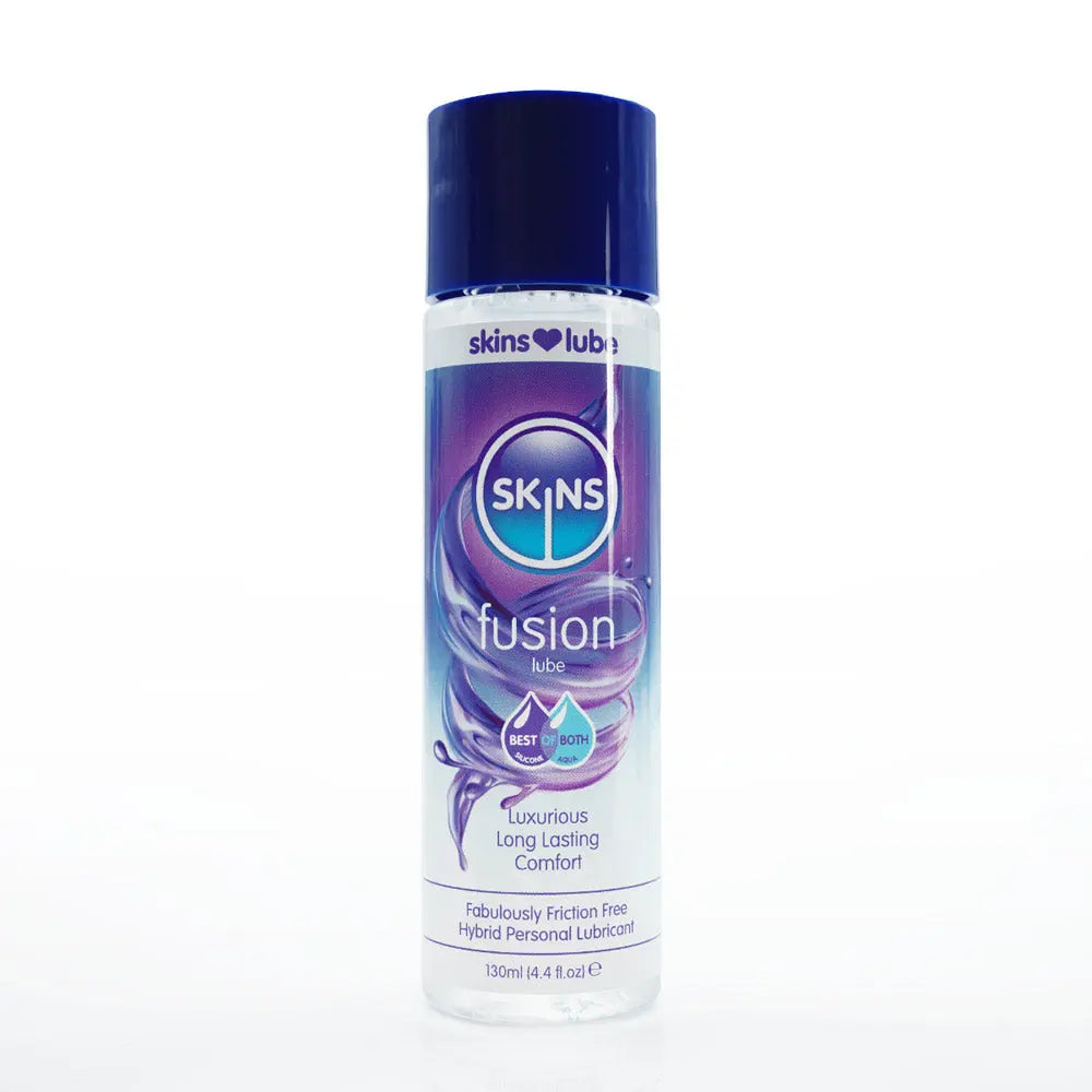 Skins Fusion Hybrid Silicone and Water Based Lubricant 4.4oz – body-safe silicone | Fu'Cha Exotics