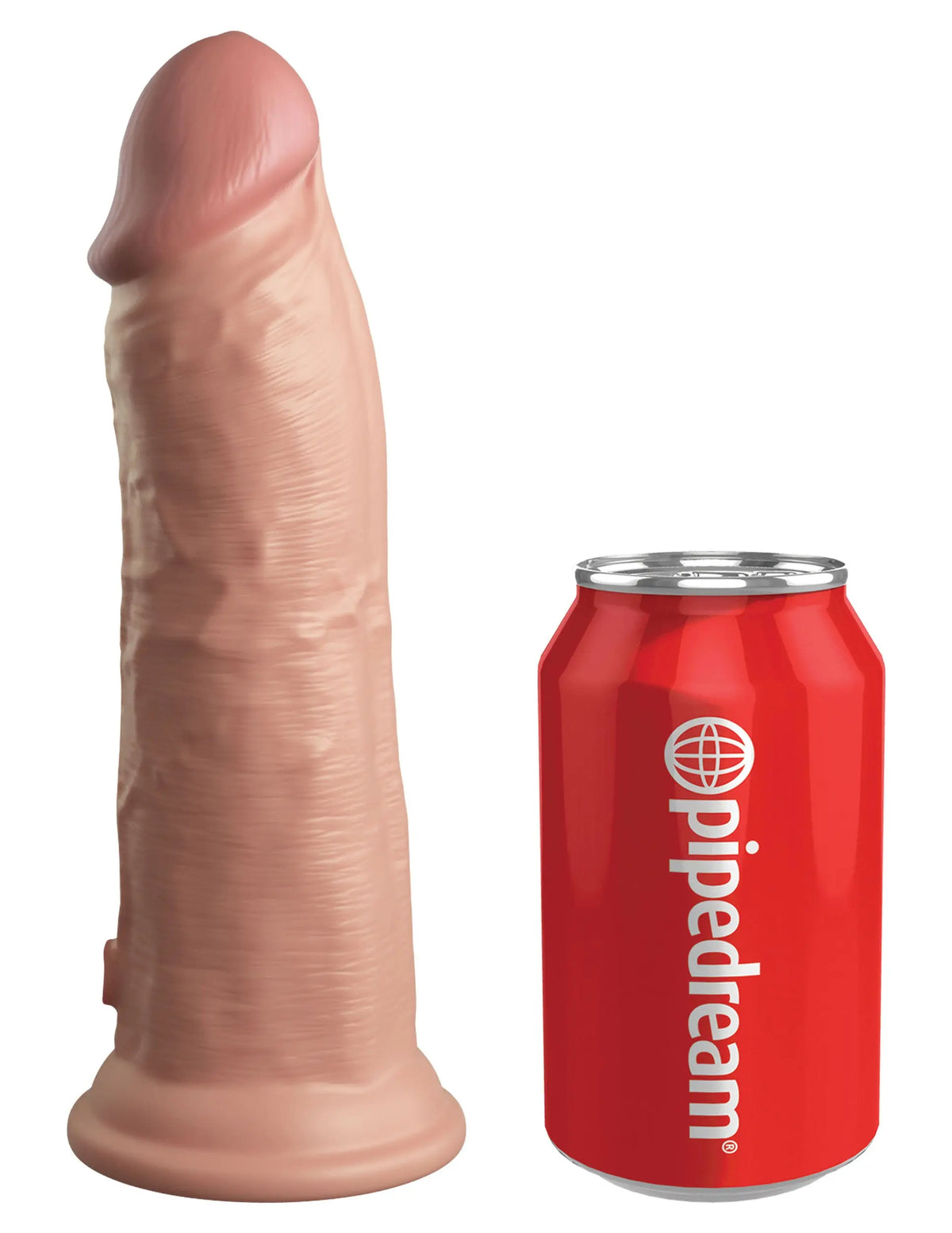 King Cock Elite 8 Inch Dual Density Silicone Cock - Light – body-safe materials | Fu'Cha Exotics