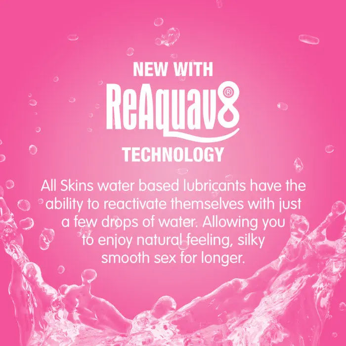Skins Bubblegum Water Based Lubricant 4.4oz – body-safe materials | Fu'Cha Exotics