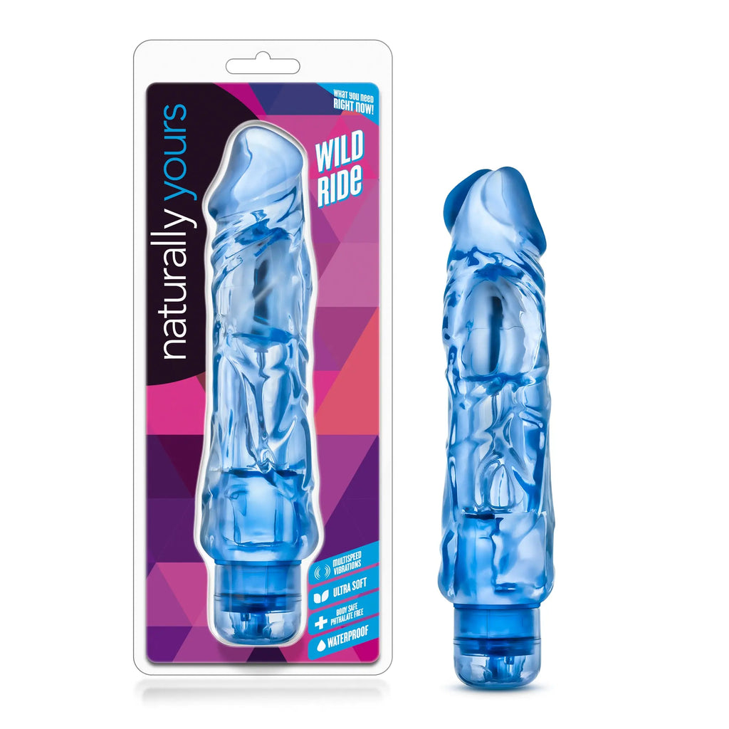 Wild Ride - Blue – body-safe materials fully waterproof | Fu'Cha Exotics