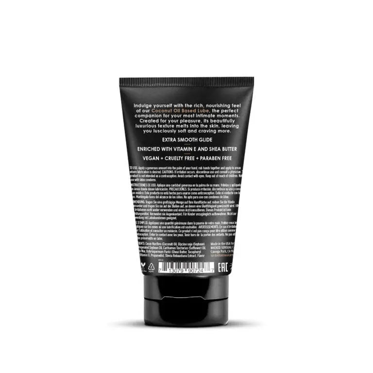 Coconut Oil Based Lubricant 4oz – body-safe materials | Fu'Cha Exotics