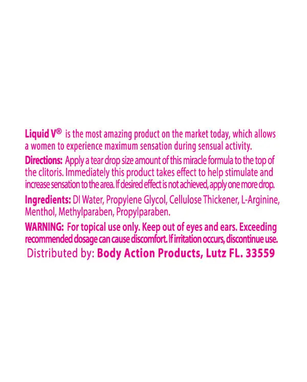 Liquid v for Women 1/3 Oz - Bulk – body-safe materials | Fu'Cha Exotics