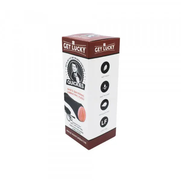 Quickies She's Quivering Vibrating Pussy Masturbator – body-safe materials | Fu'Cha Exotics