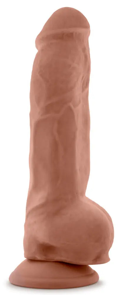 Au Naturel - Big Boy - 10 Inch Dildo - Mocha – body-safe materials | Fu'Cha Exotics