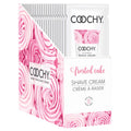 Coochy Shave Cream - Frosted Cake - 15 ml Foils 24 Count Display