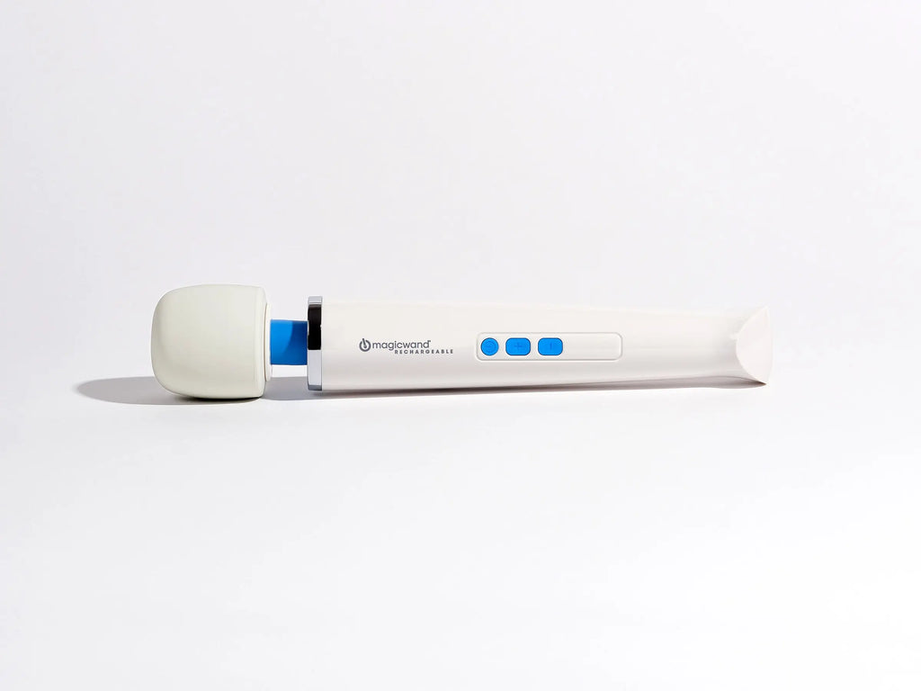 Magic Wand Rechargeable - White – body-safe materials USB-rechargeable | Fu'Cha Exotics