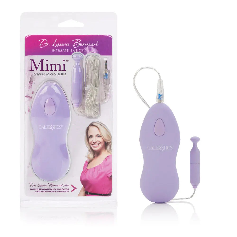 Dr. Laura Berman Mini Vibrating Micro Bullet – ABS plastic 2 vibration modes | Fu'Cha Exotics