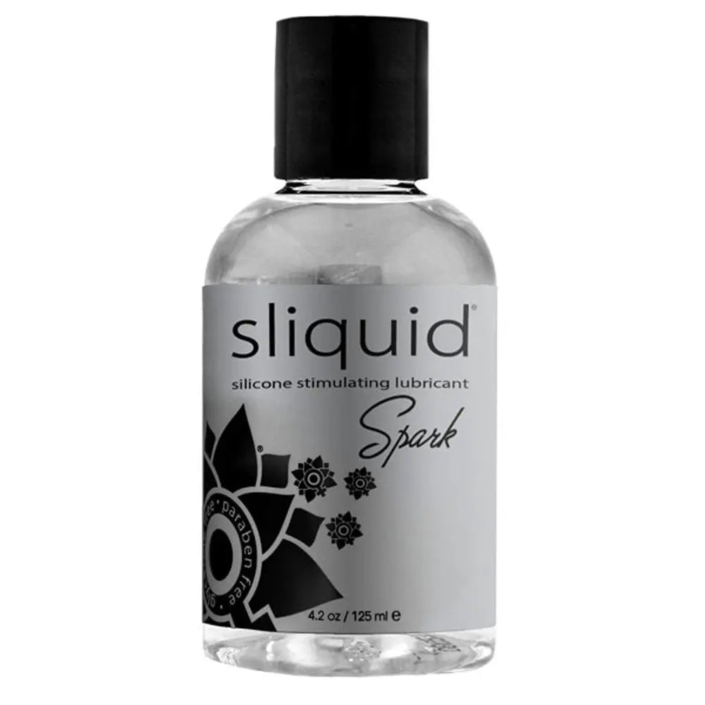 Sliquid Spark Silicone Lubricant 4.2 Oz. / 125ml – body-safe silicone | Fu'Cha Exotics