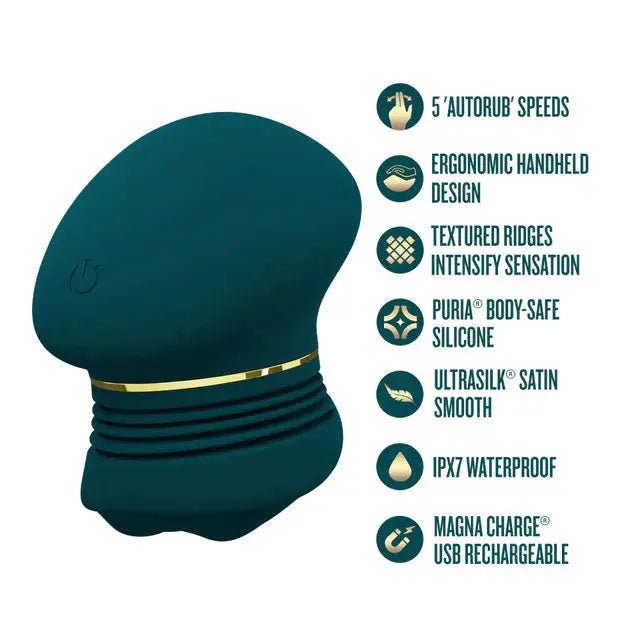The Blush Collection Riana - Dark Teal – body-safe materials | Fu'Cha Exotics
