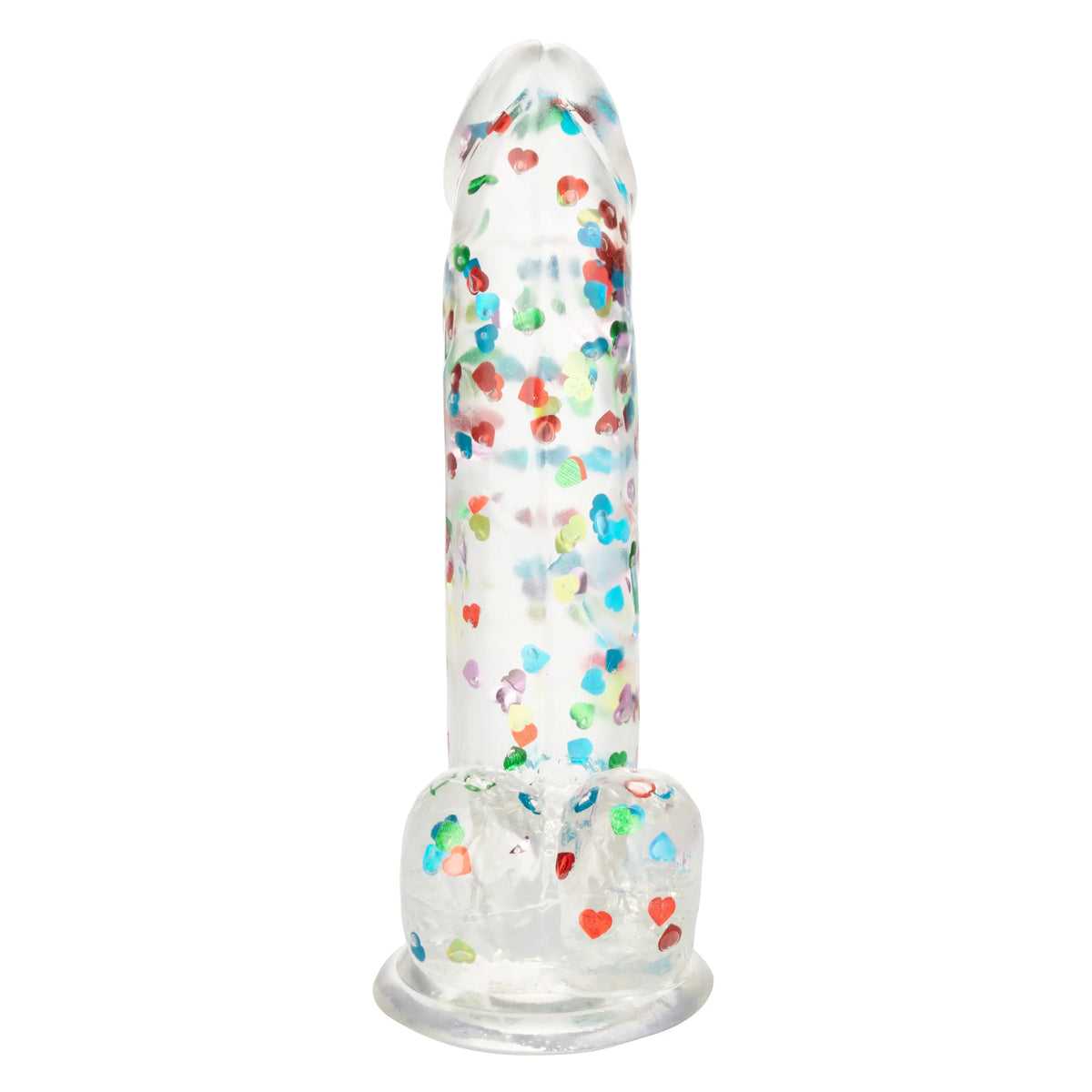 Naughty Bits I Love Dick Heart-Filled Dong – body-safe materials | Fu'Cha Exotics