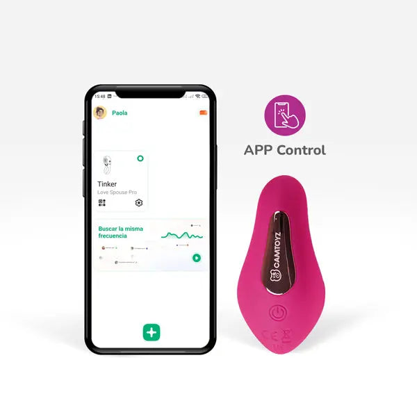 Panty Vibrator Tinker Majestic App Based - Pink – body-safe materials | Fu'Cha Exotics