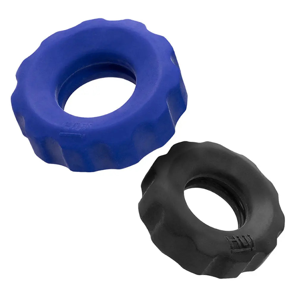 Hunkyjunk Cog 2 - Size C-Ring - Cobalt / Tar – body-safe materials | Fu'Cha Exotics
