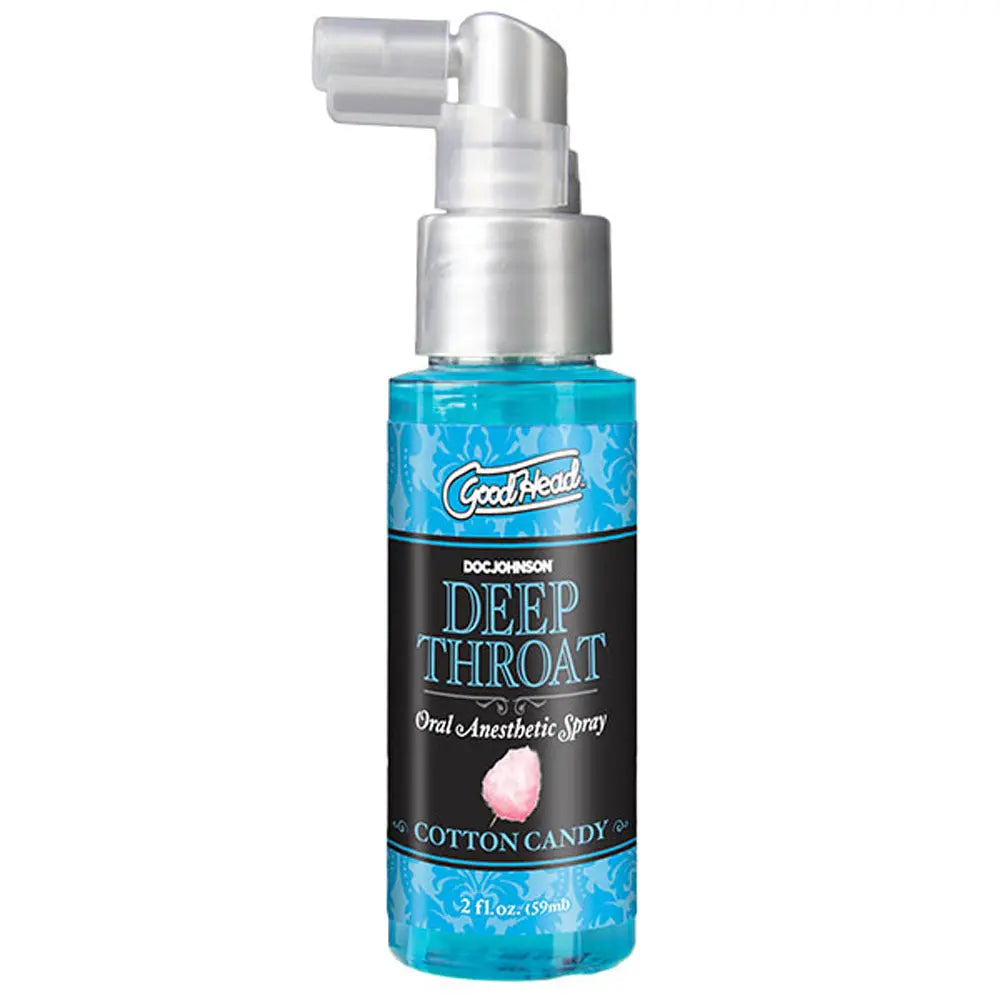 Goodhead - Deep Throat Spray - Cotton Candy - 2 Fl. Oz. – body-safe materials | Fu'Cha Exotics