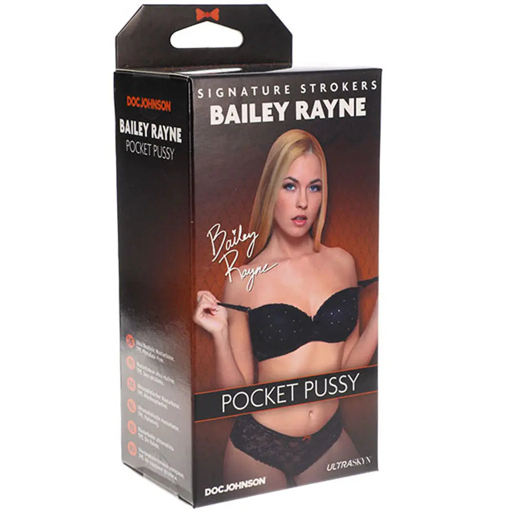 Signature Strokers - Camgirls - Bailey Rayne - Ultraskyn Pocket Pussy – body-safe materials | Fu'Cha Exotics