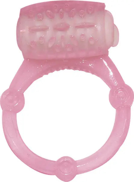 Humm Dinger Vibrating Penis Ring Clitoral Stimulator - Magenta – body-safe materials | Fu'Cha Exotics