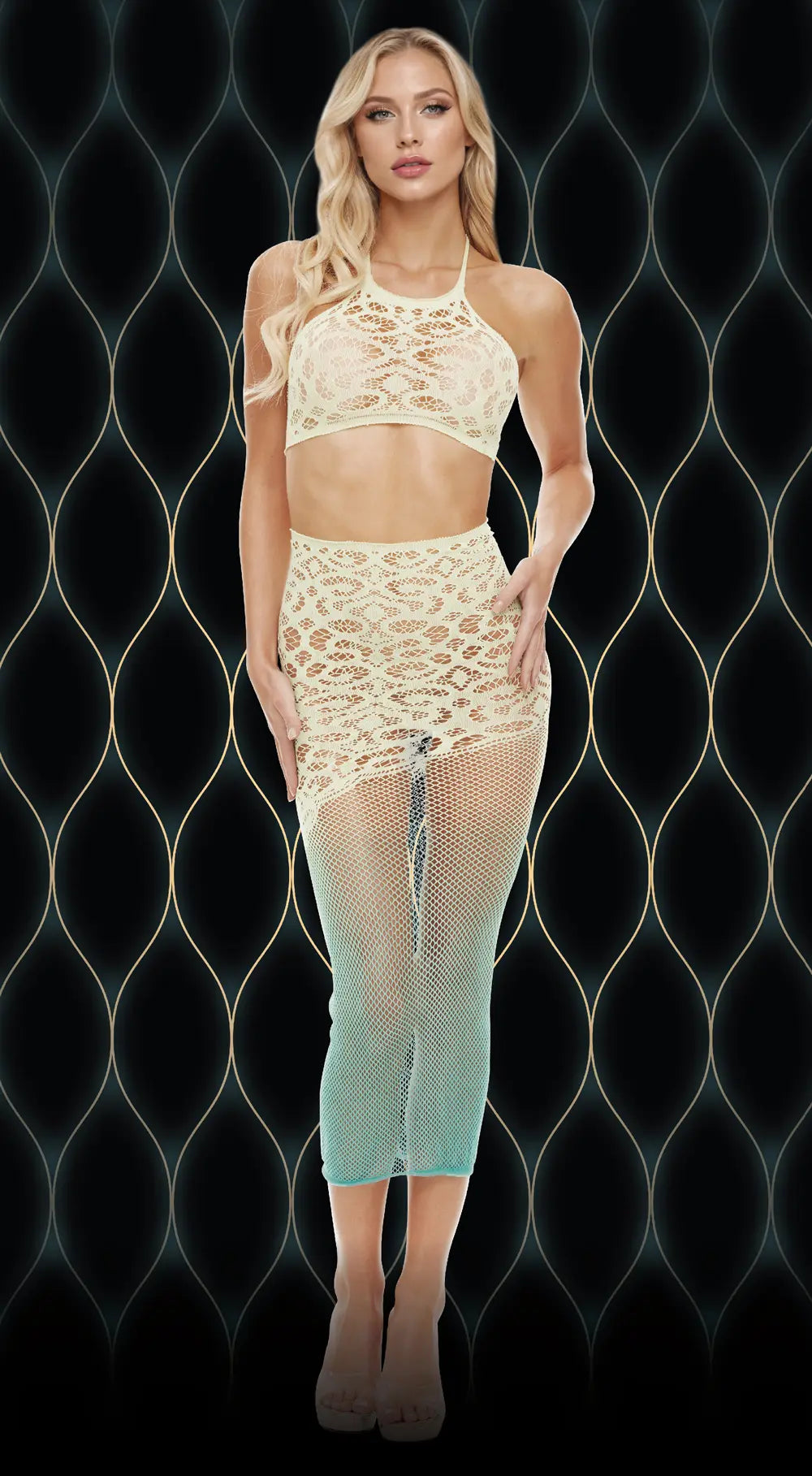 Green Goddess 2 Piece Set - Os – body-safe materials | Fu'Cha Exotics