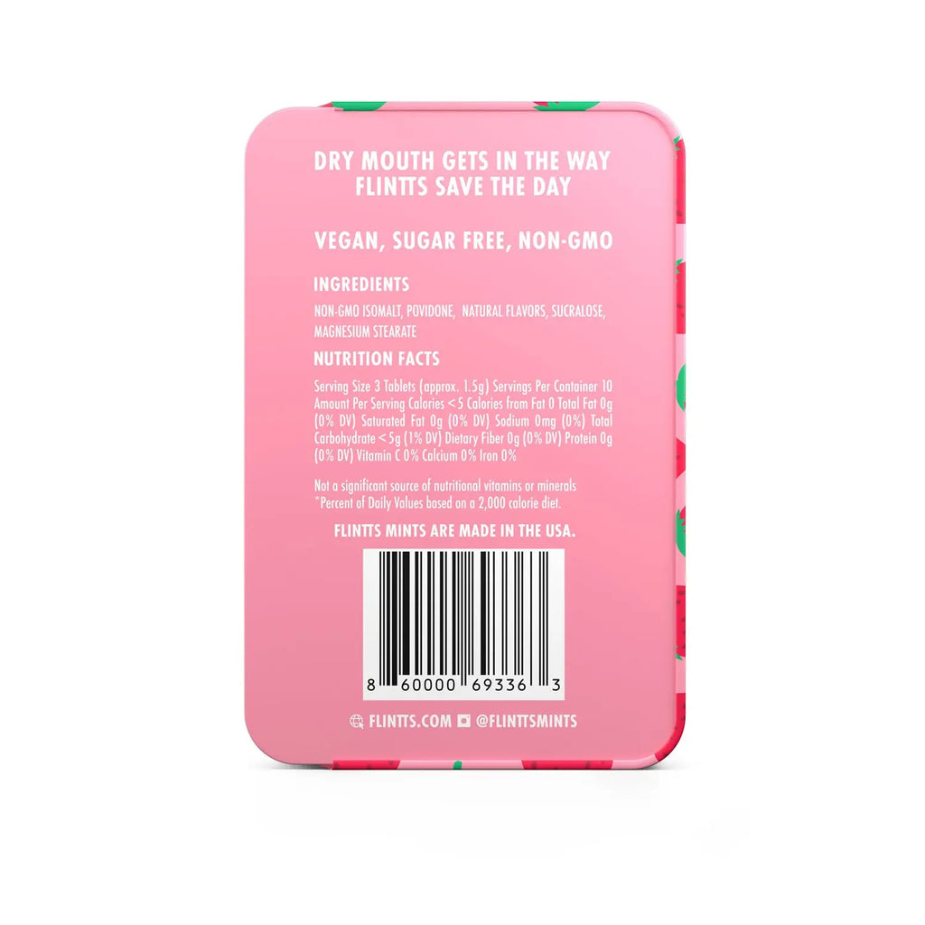 Flintts Mouth Watering Mints Strawberry Magic - F-Strength 225 – body-safe materials | Fu'Cha Exotics