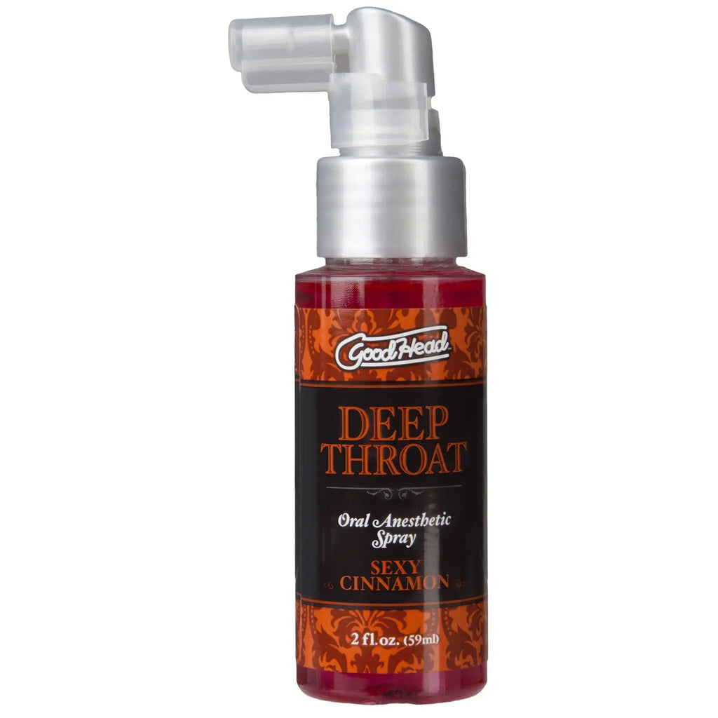 Good Head Deep Throat Spray - Sexy Cinnamon – body-safe materials | Fu'Cha Exotics