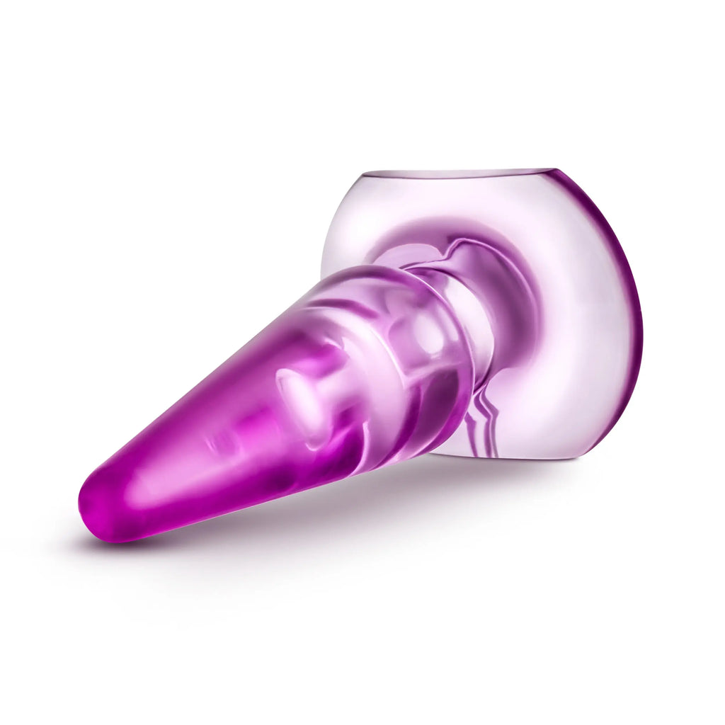 B Yours - Basic Anal Plug - Pink – body-safe materials | Fu'Cha Exotics