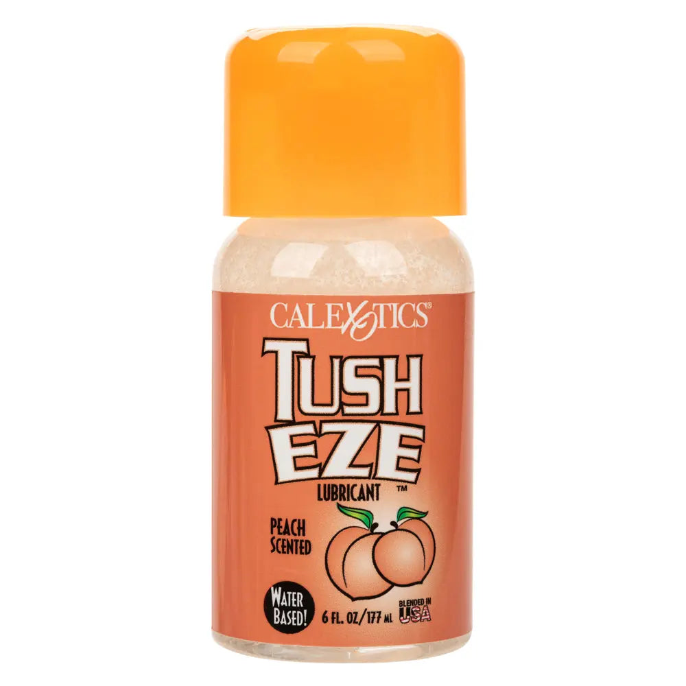 Tush Eze Lubricant - Peach Scented - 6 Oz./177 ml – body-safe materials | Fu'Cha Exotics