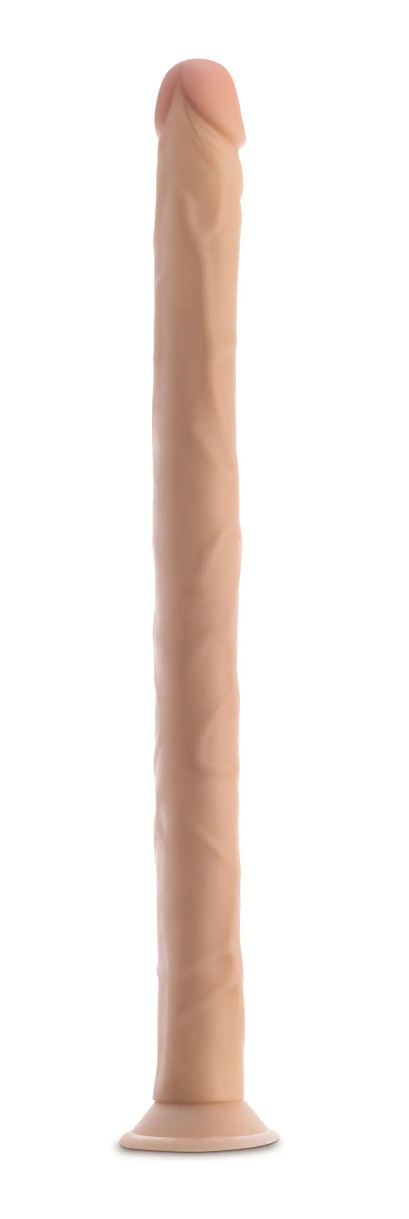 Dr. Skin - 19 Inch Dildo - Beige – body-safe materials | Fu'Cha Exotics