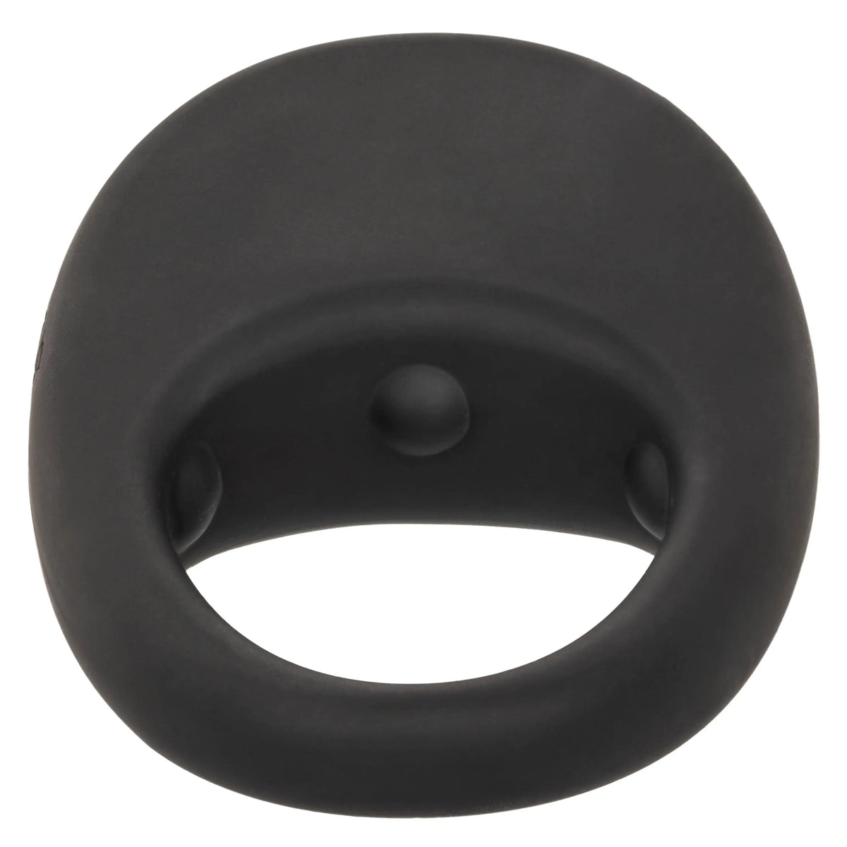 Silicone Rechargeable Pleasure Ring - Black - Black – body-safe materials | Fu'Cha Exotics