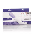 Handheld Mini Miracle Massager, lavender angled head on handle