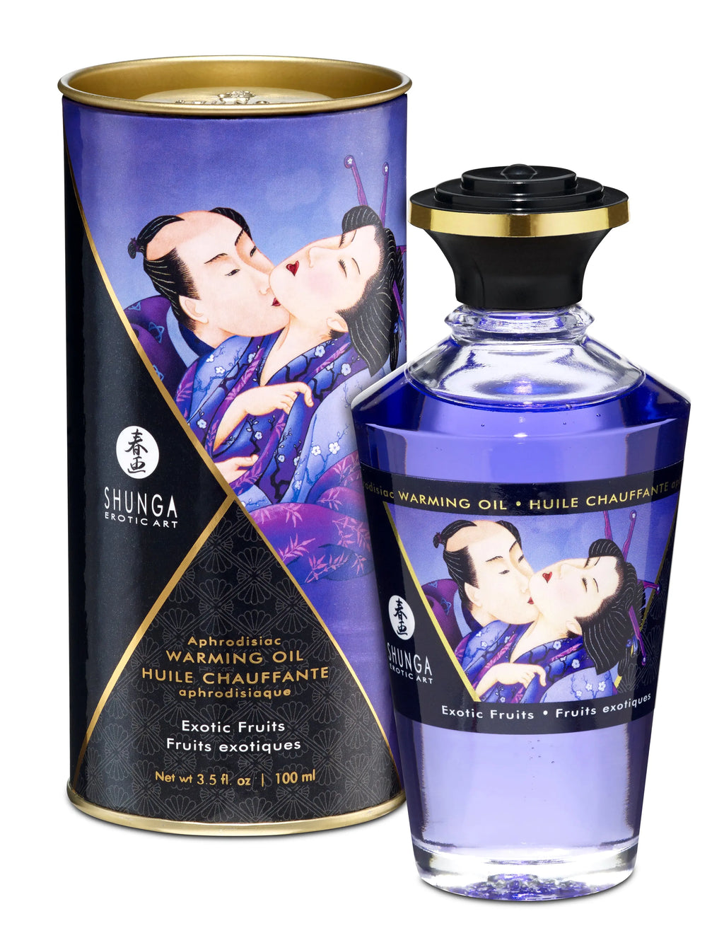 Aphrodisiac Warming Oil - Exotic Fruits – body-safe materials | Fu'Cha Exotics