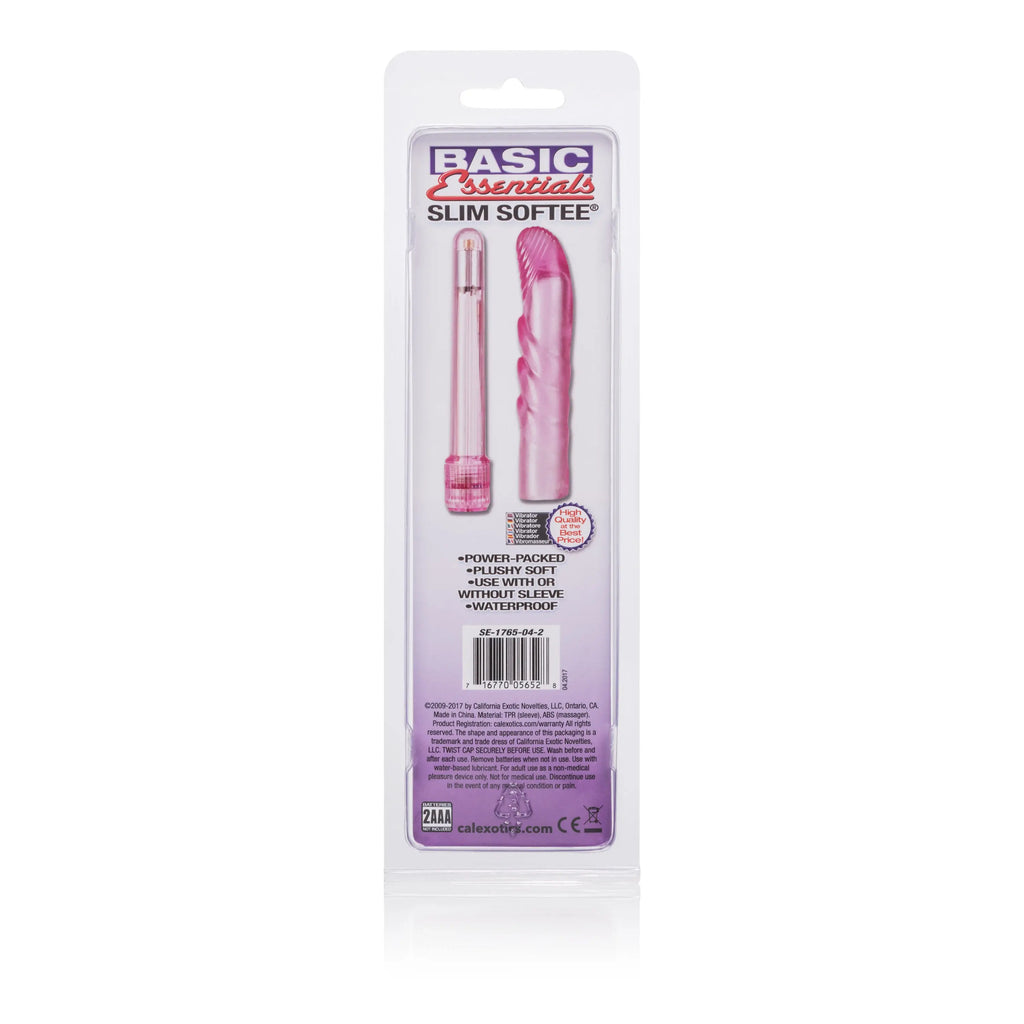 Slim Softee - Pink – body-safe materials | Fu'Cha Exotics