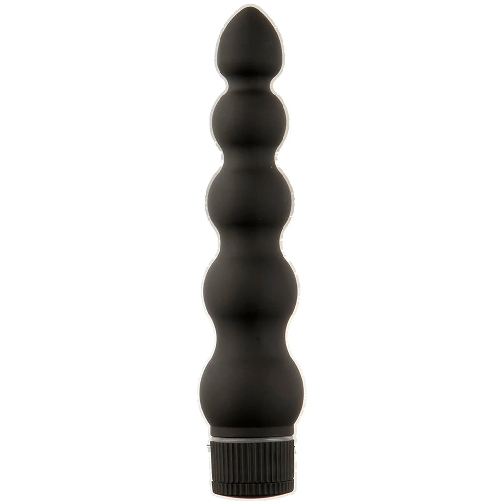 Black Magic 7 Inch Ribbed Vibe – body-safe materials | Fu'Cha Exotics