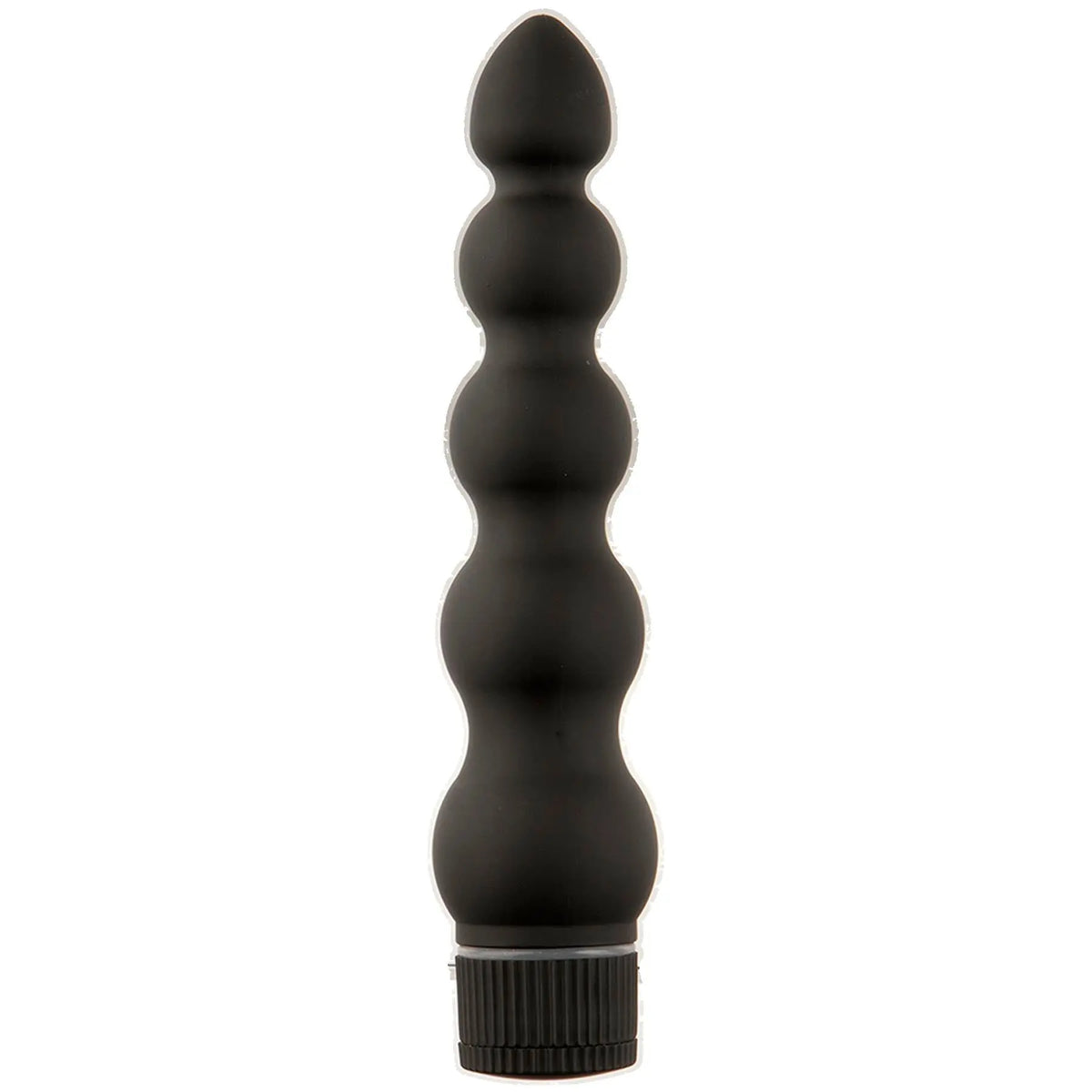 Black Magic 7 Inch Ribbed Vibe – body-safe materials | Fu'Cha Exotics