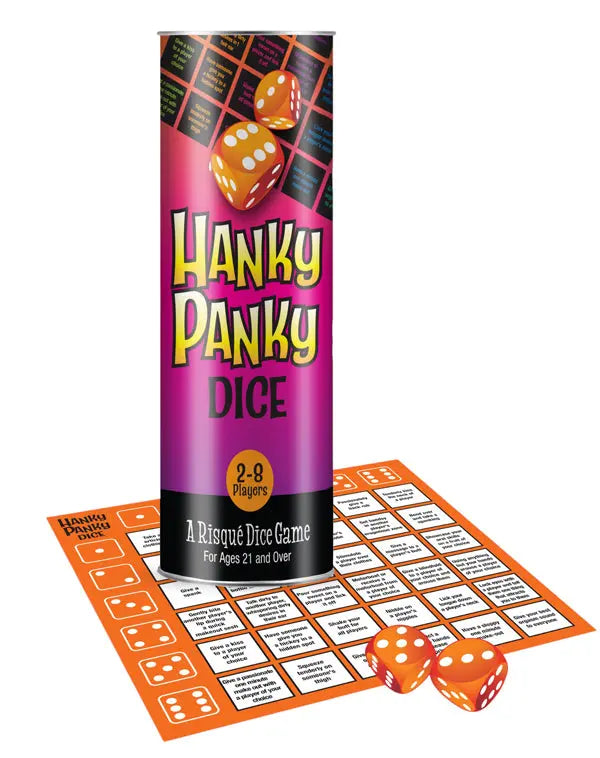 Hanky Panky Dice Game - Game for Couples – body-safe materials | Fu'Cha Exotics