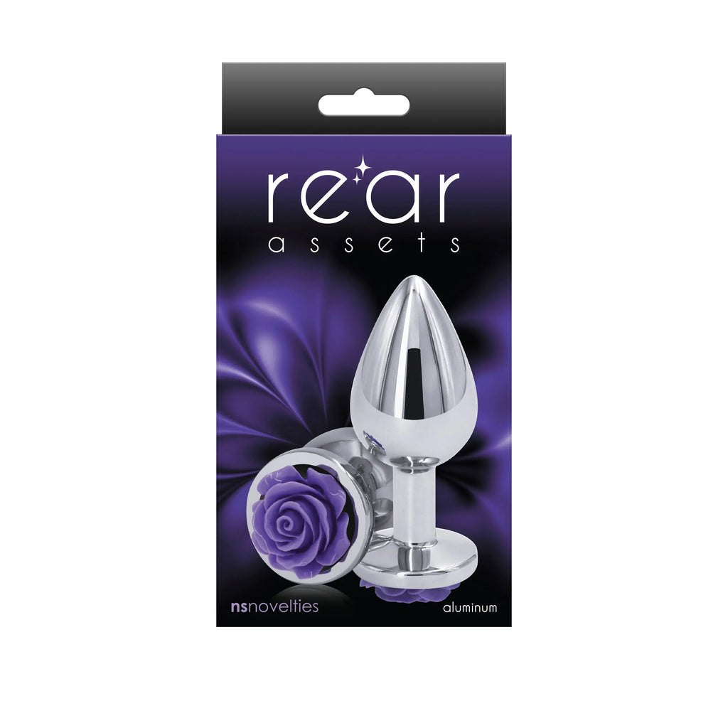 Rear Assets - Rose - Medium - Purple – body-safe materials | Fu'Cha Exotics