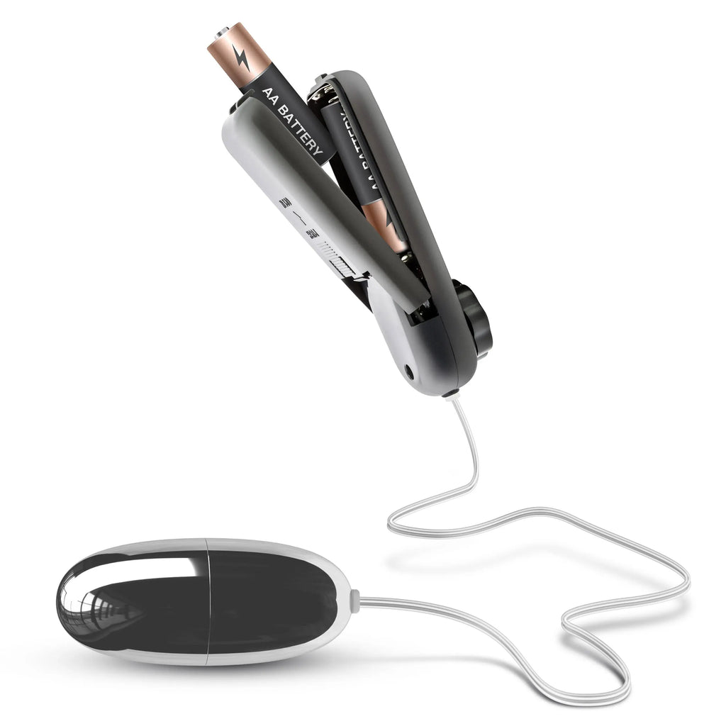 B Yours - Silver Power Bullet - Black – body-safe materials | Fu'Cha Exotics