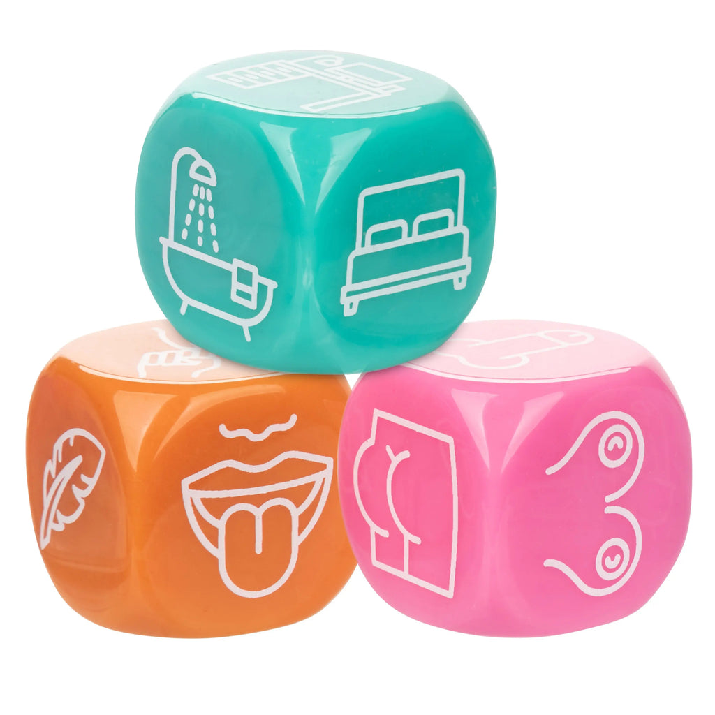 Naughty Bits Roll With It Icon - Based Sex Dice Game – body-safe materials | Fu'Cha Exotics