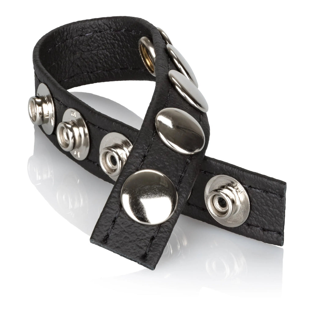 Leather Multi-Snap Ring – genuine leather | Fu'Cha Exotics