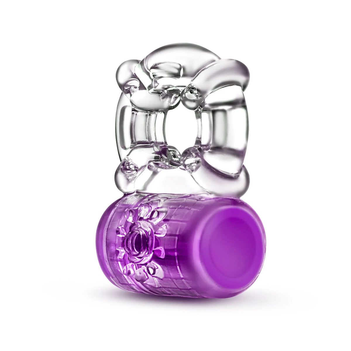Play With Me - Pleaser Rechargeable C-Ring - Purple – body-safe materials | Fu'Cha Exotics