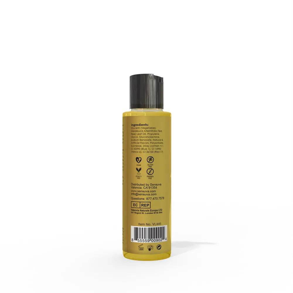 Sizzle Lips Warming Edible Gel - Pina Colada - 4.2 Fl. Oz. / 125 ml – body-safe materials | Fu'Cha Exotics