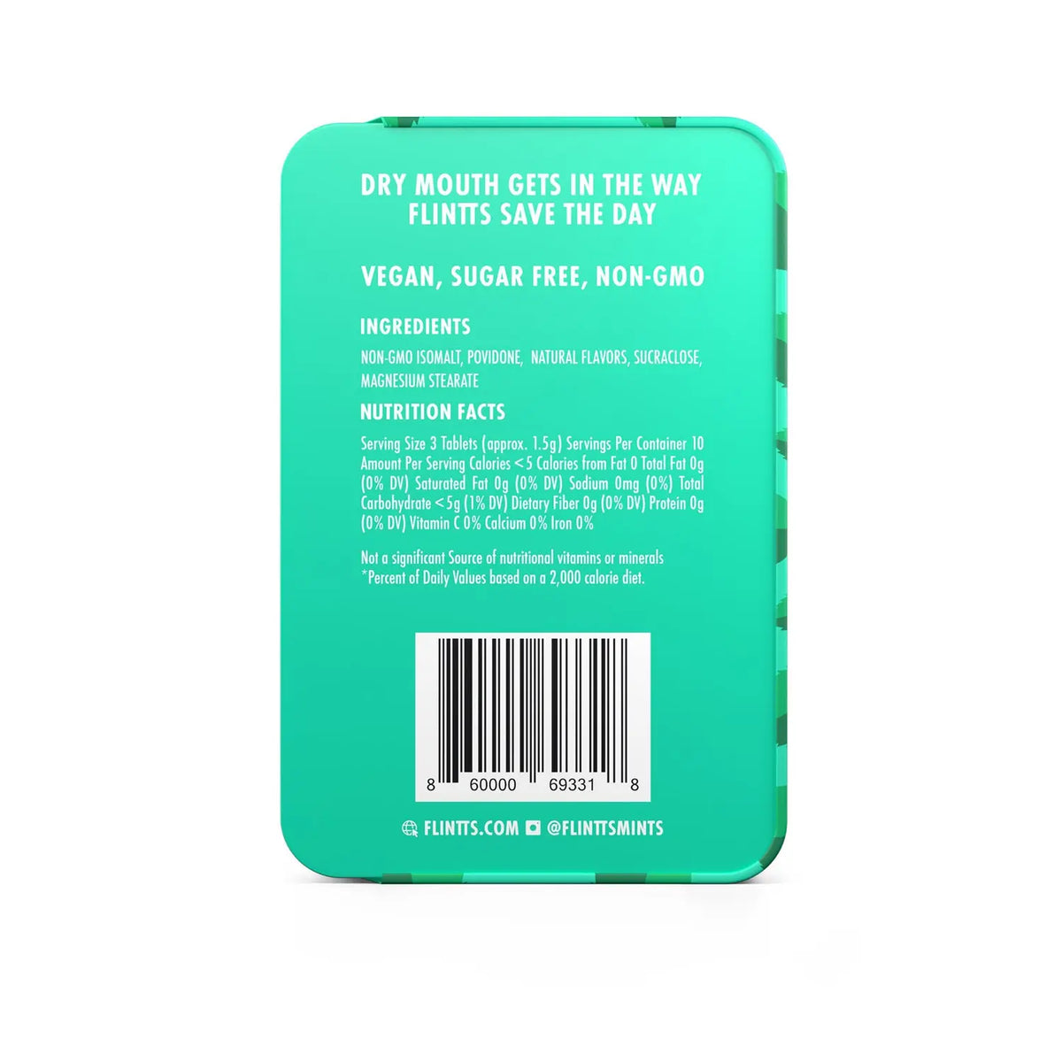 Flintts Mouth Watering Mints Mint - F-Strength 200 – body-safe materials | Fu'Cha Exotics