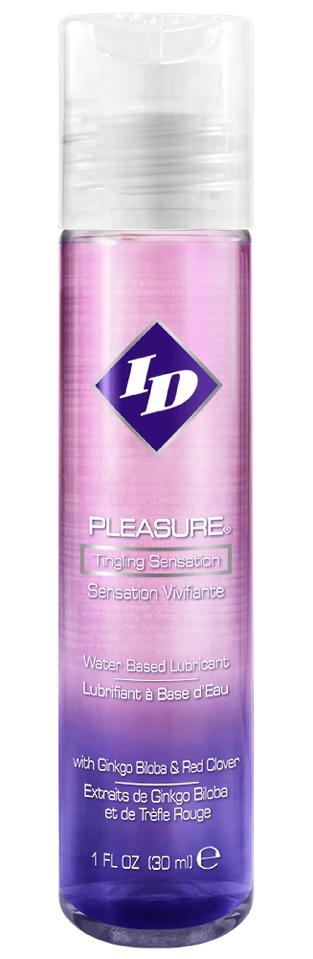 Perfume bottle with purple-pink gradient, 1 fl oz (30 mL)