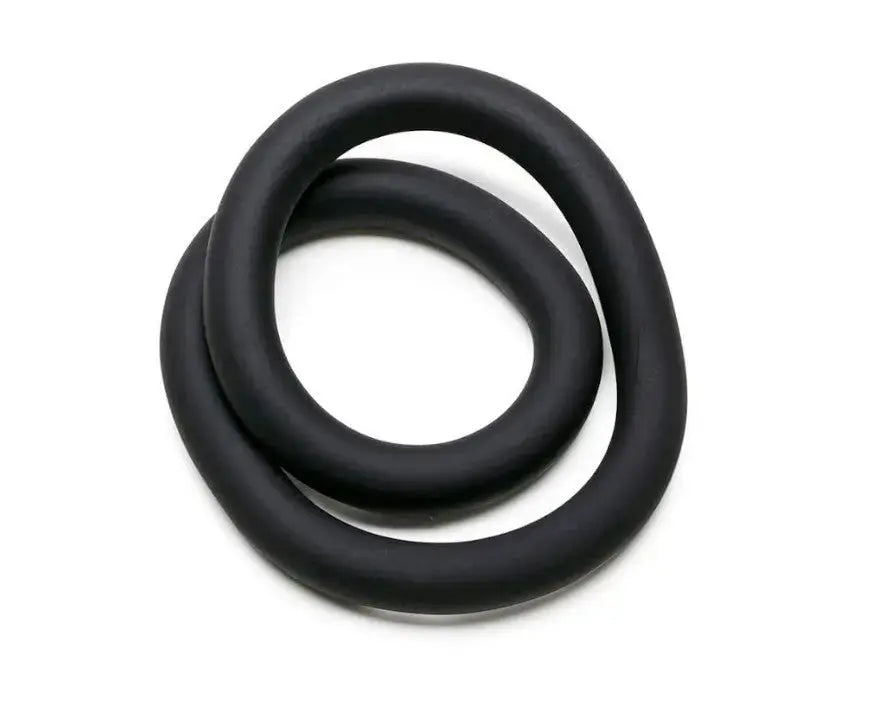 Hefty Wrap Ring 12in 305mm Silicone - Black – body-safe materials | Fu'Cha Exotics