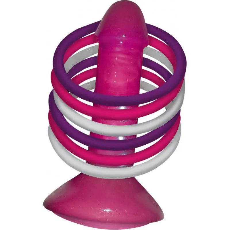 Pink Pecker Party Ring Toss – body-safe materials | Fu'Cha Exotics