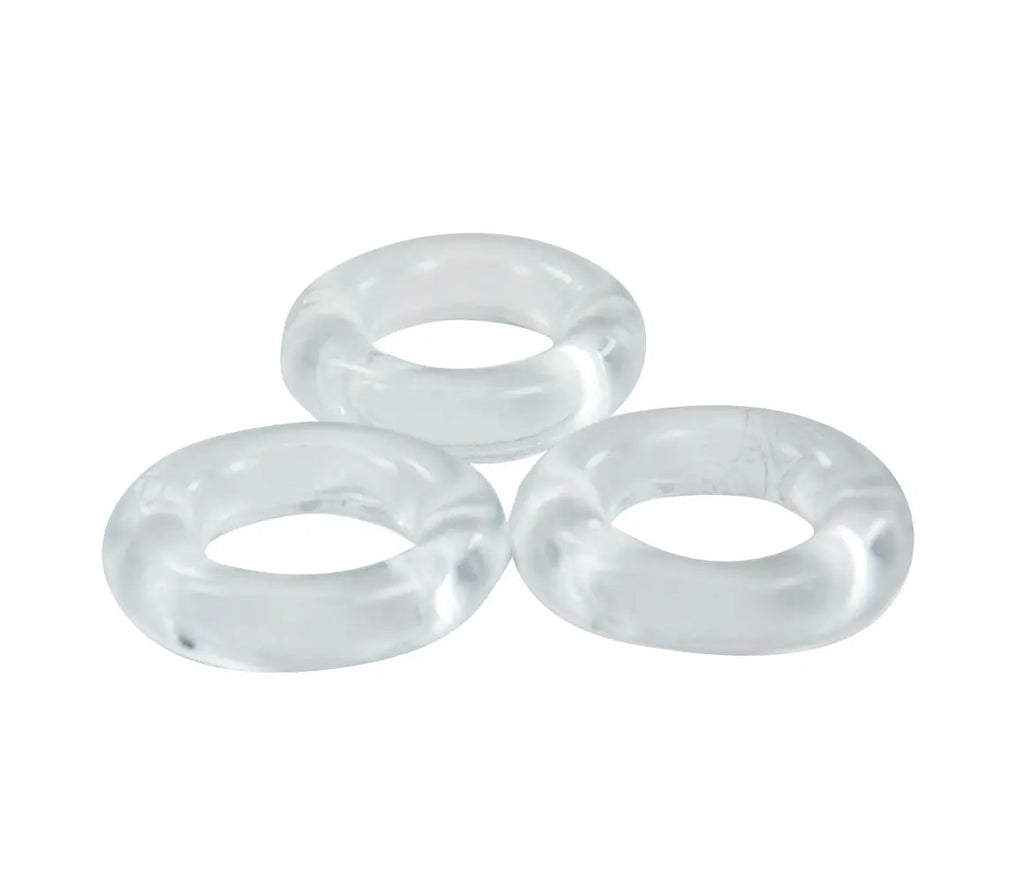 Cockring Combo Clear – body-safe materials | Fu'Cha Exotics