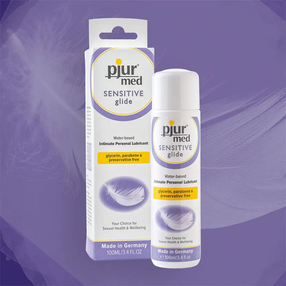 Pjur Med - Sensitive Glide - 3.4 Fl. Oz. 100ml – body-safe materials | Fu'Cha Exotics