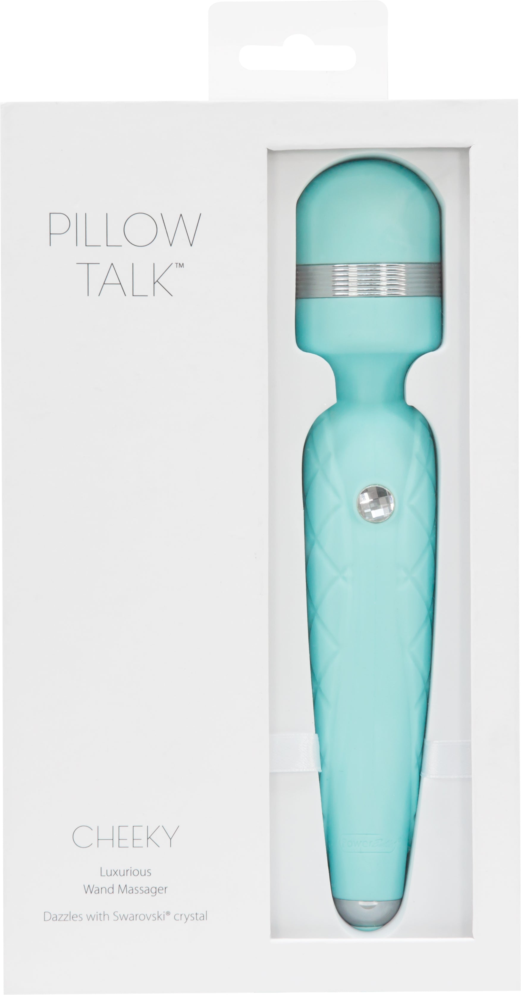 Pillow Talk Cheeky Wand With Swarovski Crystal - Teal
