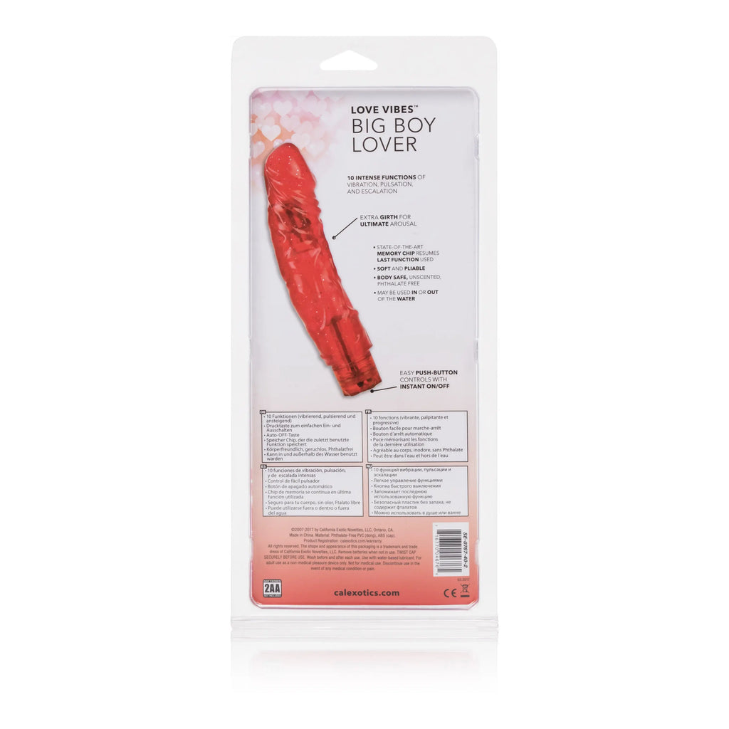 Love Vibes Big Boy Lover – body-safe materials | Fu'Cha Exotics