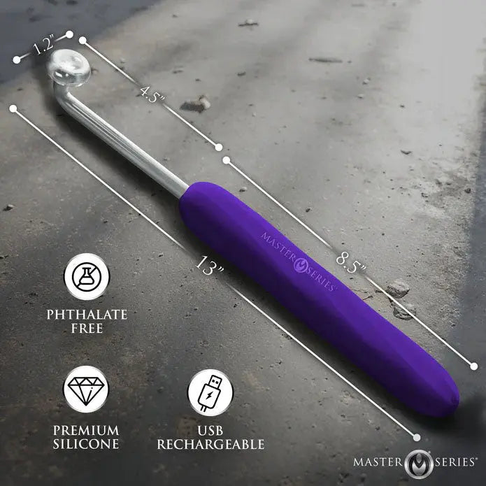 E-Stim Wand - Purple – body-safe materials | Fu'Cha Exotics