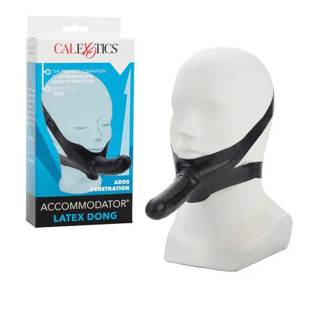 The Original Accomodator Latex Dong - Black – body-safe materials | Fu'Cha Exotics
