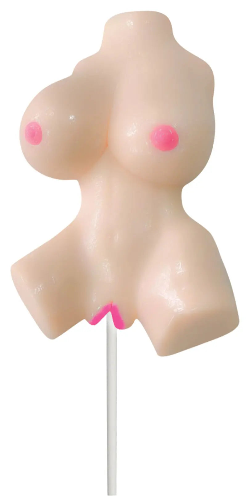 Lusty Lickers - Female Torso Pop - Vanilla – body-safe materials | Fu'Cha Exotics