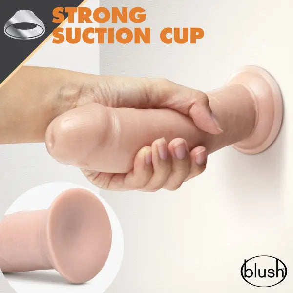 Dr. Skin Glide - 8 Inch Self Lubricating Dildo - Vanilla – body-safe materials suction stimulation | Fu'Cha Exotics